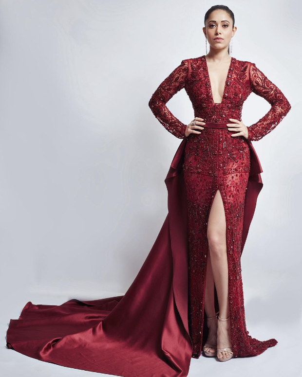 Slay or Nay: Nushrat Bharucha in Sarah Alabdullah for OMG Collection at  Star Screen Awards 2018